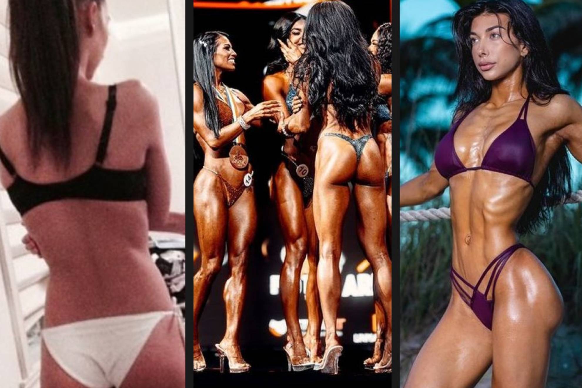 El antes y después de Lauralie Chapados, ganadora de la categoría Bikini Olympia de Mr. Olympia 2024