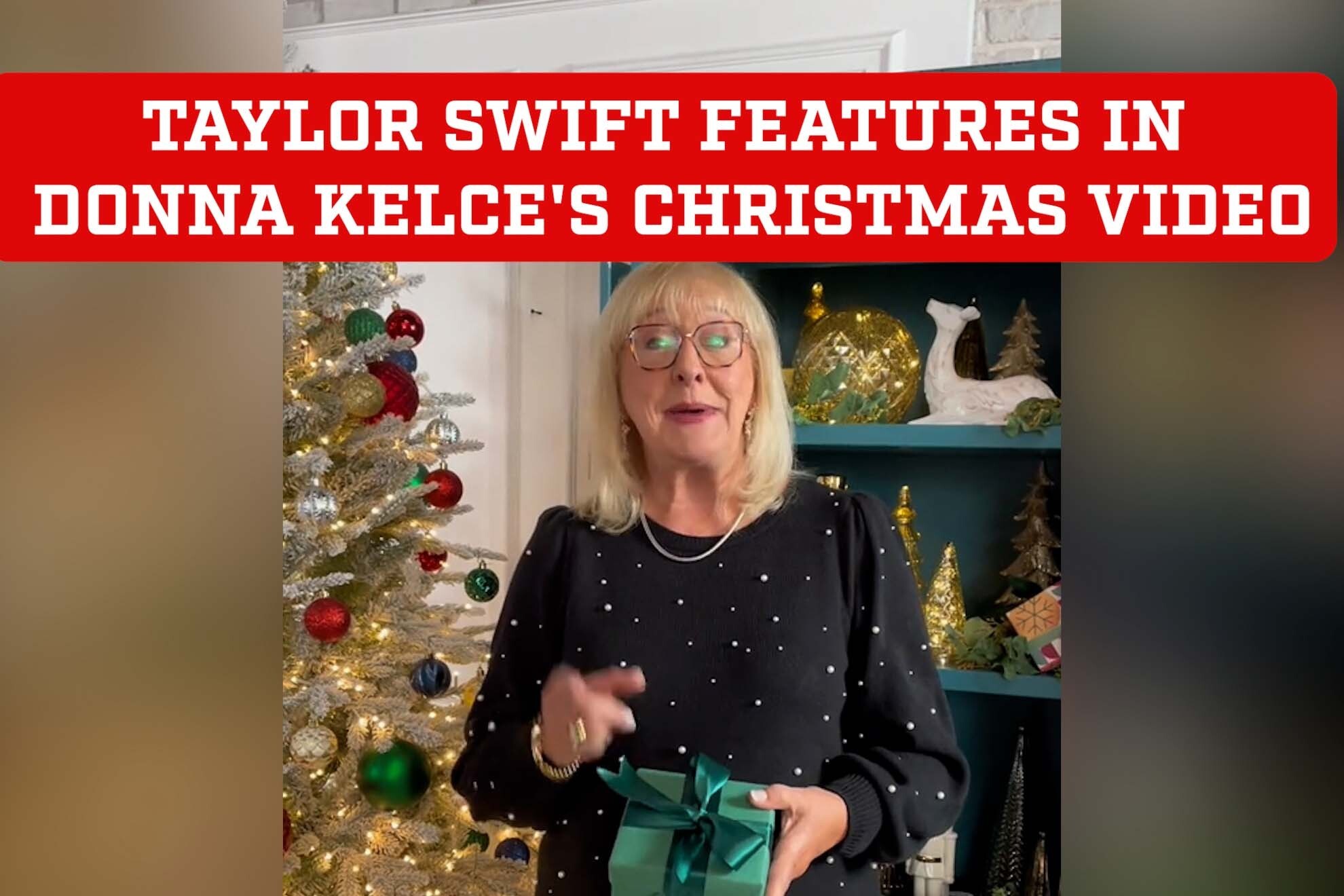 Donna Kelce subtly hints at Taylor Swift with TTPD bracelet in gift reveal